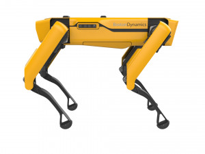 boston dynamics spot yellow Modello 3D