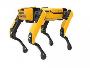 boston dynamics spot yellow Modello 3D