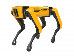 boston dynamics spot yellow Modello 3D