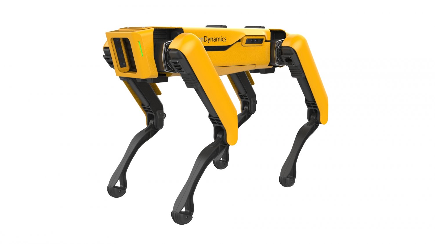 Boston Dynamics Spot Yellow 3D Model in Robot 3DExport