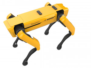 boston dynamics spot yellow Modello 3D