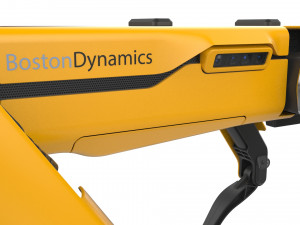 boston dynamics spot yellow Modello 3D
