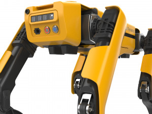 boston dynamics spot yellow Modello 3D