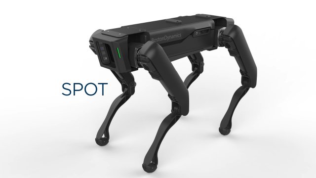 boston dynamics spot black 3D 模型 .c4d .max .obj .3ds .fbx .stl .blend 