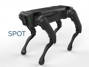 boston dynamics spot black 3Dモデル