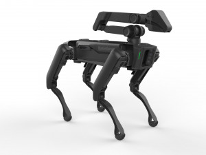 boston dynamics spot handle black 3D मॉडल