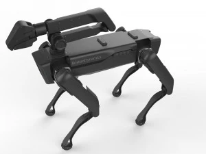 boston dynamics spot handle black 3D Model