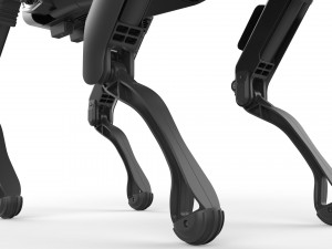 boston dynamics spot handle black 3D मॉडल