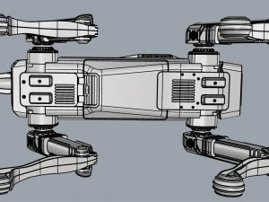 boston dynamics spot handle black 3D Model