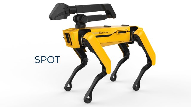boston dynamics spot handle yellow Modelo 3D .c4d .max .obj .3ds .fbx .stl .blend 