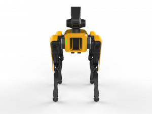 boston dynamics spot handle yellow Modelo 3D