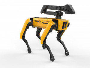 boston dynamics spot handle yellow Modelo 3D