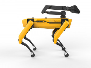 boston dynamics spot handle yellow Modelo 3D