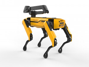 boston dynamics spot handle yellow Modelo 3D