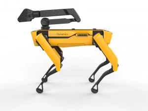 boston dynamics spot handle yellow 3D Model