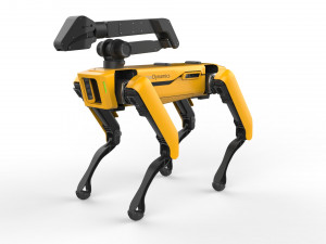 boston dynamics spot handle yellow Modelo 3D