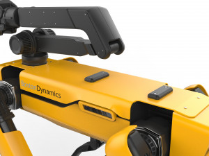 boston dynamics spot handle yellow Modelo 3D