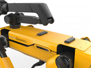 boston dynamics spot handle yellow 3D Model
