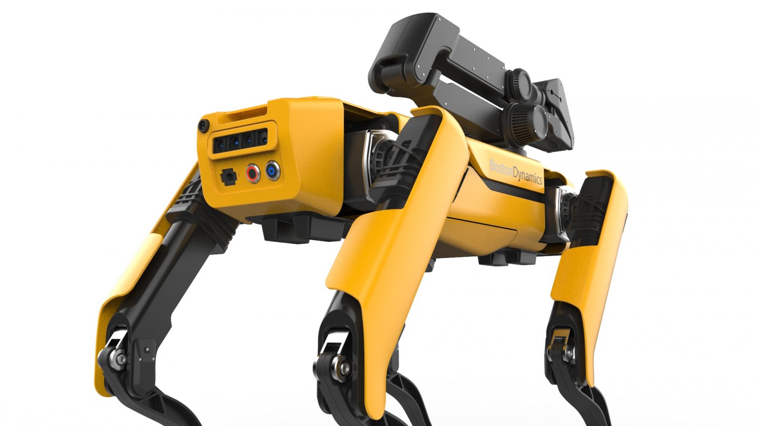 Dynamic spot pro. Yellow 3d