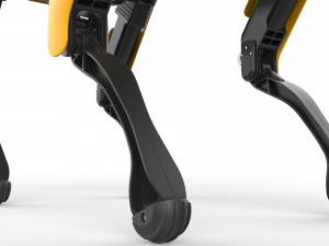 boston dynamics spot handle yellow Modelo 3D