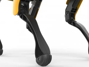 boston dynamics spot handle yellow 3D Model