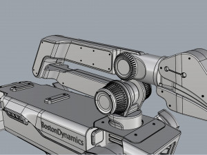 boston dynamics spot handle yellow Modelo 3D