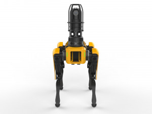 boston dynamics spot inspection yellow 3D Model