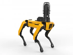 boston dynamics spot inspection yellow 3D Model