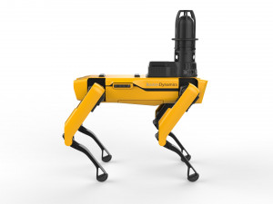 boston dynamics spot inspection yellow 3D Model