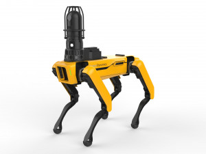 boston dynamics spot inspection yellow 3D Model