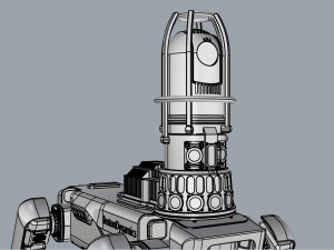 boston dynamics spot inspection yellow 3D Model