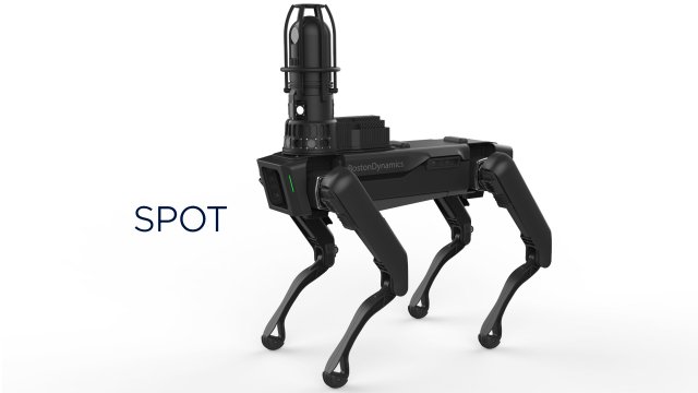 boston dynamics spot inspection black Modelo 3D .c4d .max .obj .3ds .fbx .stl .blend 