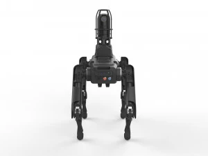 boston dynamics spot inspection black 3D Model