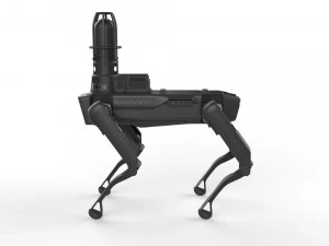 boston dynamics spot inspection black 3D Model