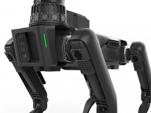boston dynamics spot inspection black 3D Model