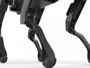 boston dynamics spot inspection black 3D Model