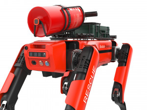 boston dynamics spot robot rescue red 3D-Modell