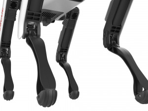 boston dynamics spot robot rescue white Modelo 3D