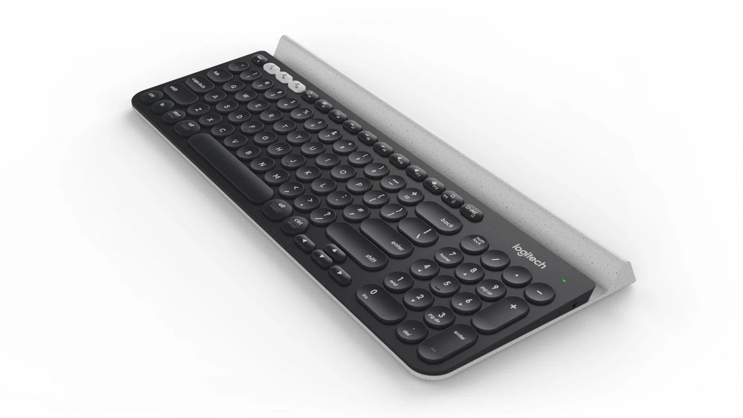 keyboard logitech wireless k780 3D Model .c4d .max .obj .3ds .fbx .stl .blend 