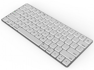 keyboard apple ultra slim Model 3D