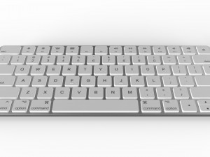 keyboard apple ultra slim Model 3D