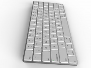 keyboard apple ultra slim Model 3D