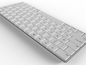 keyboard apple ultra slim Model 3D