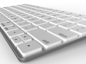 keyboard apple ultra slim Model 3D