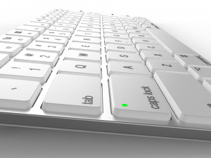 keyboard apple ultra slim Model 3D
