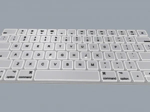 keyboard apple ultra slim 3D Model