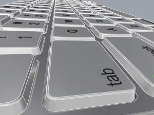 keyboard apple ultra slim 3D Model