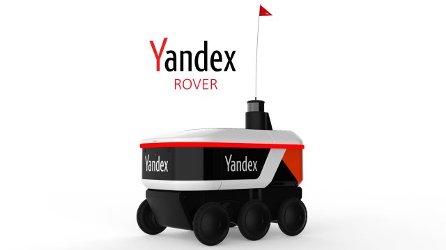 yandex delivery robot 3Dモデル .c4d .max .obj .3ds .fbx .stl .blend 