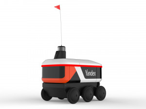 yandex delivery robot 3Dモデル