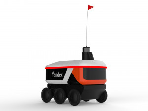 yandex delivery robot 3Dモデル